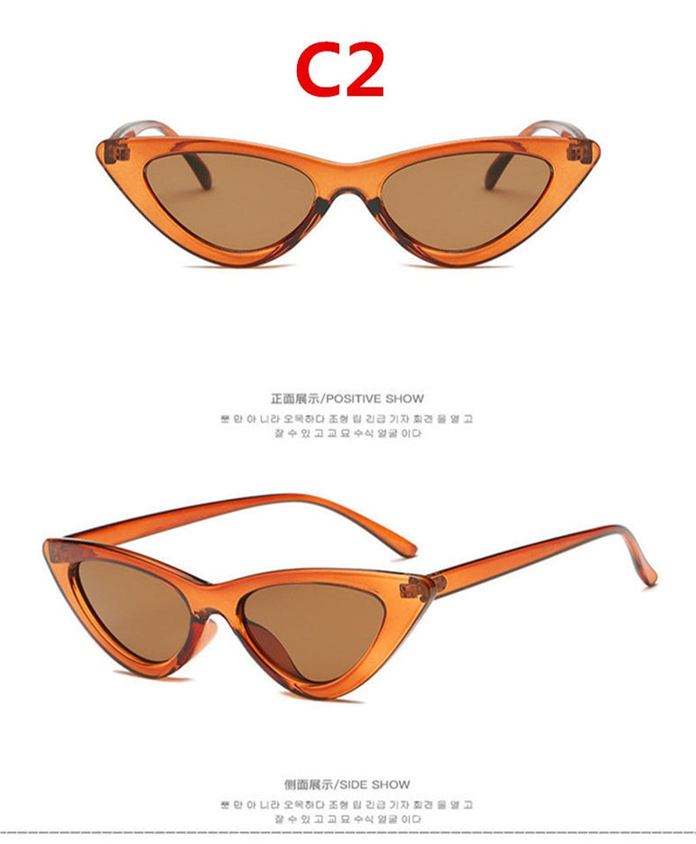 Vintage Retro Cat Eye Fashion Sunglasses