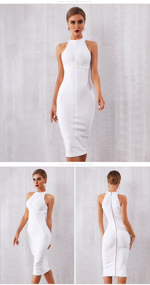 Elegant Women Bodycon Bandage Dress