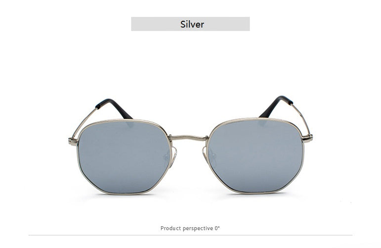 Square Pilot Mirror  Sunglasses