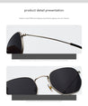 Square Pilot Mirror  Sunglasses