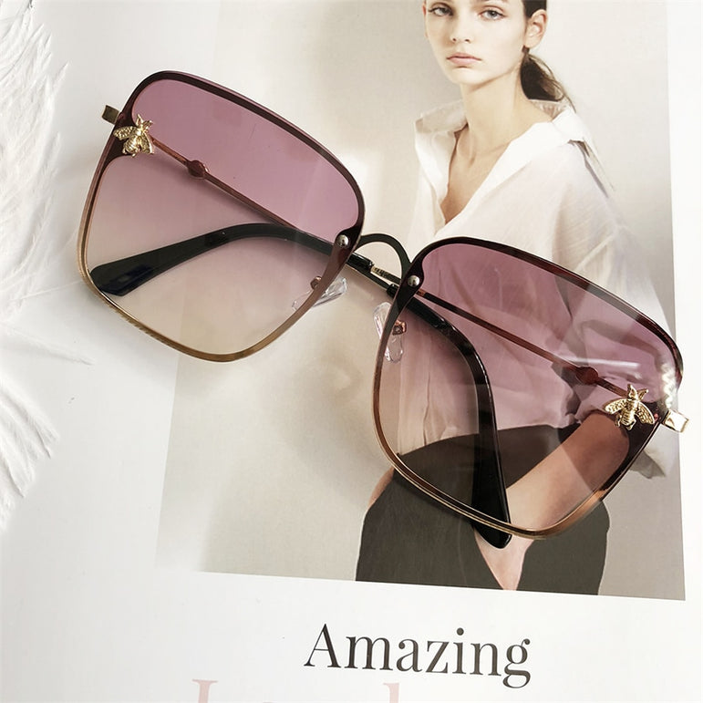 Driving Superstar Luxury Oversize Square Sunglasses