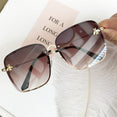 Driving Superstar Luxury Oversize Square Sunglasses