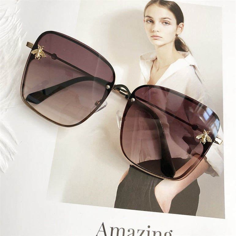 Driving Superstar Luxury Oversize Square Sunglasses