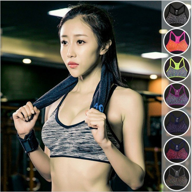 Shockproof tops Pushing Women's Yoga Bra