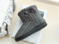 Cotton Padded Short Plush Boots