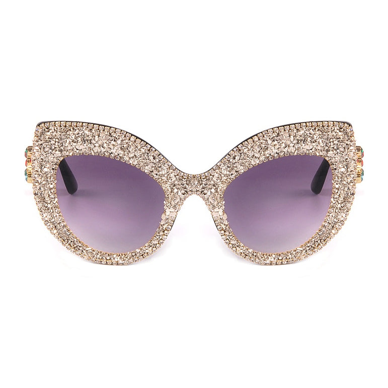 Shades Mirror Cat Eye Luxury Sunglasses