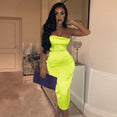 Lace up Bodycon Long Midi Dress