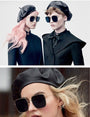 Retro Luxury Square Sunglasses