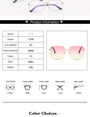 Retro Luxury Square Sunglasses