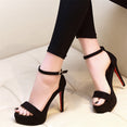 Ankle Strap Sandals peep toe High Heels