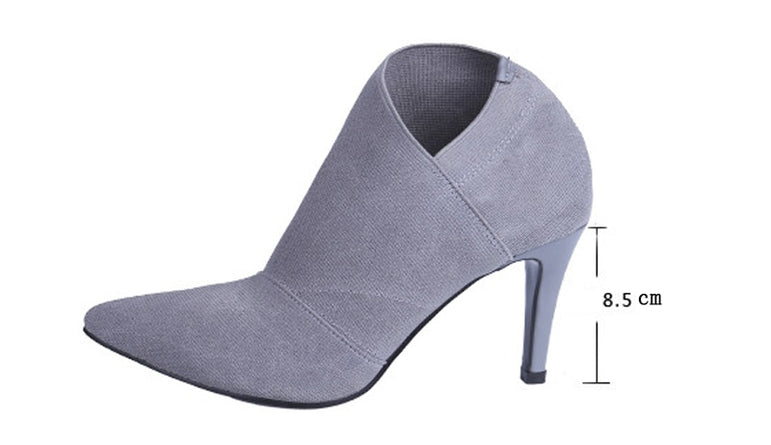 Cute Women High Heel Booties