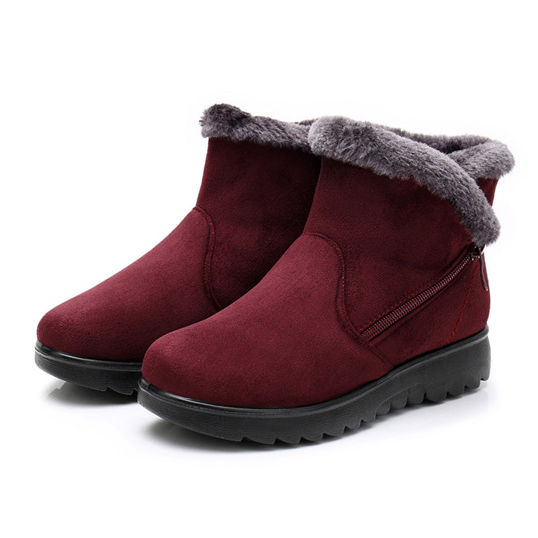 Fur Plush Warm Women Snow Boots