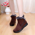 Fur Plush Warm Women Snow Boots