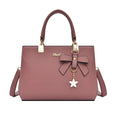 Luxury Plum Bow Sweet Messenger Crossbody Shoulder Bag