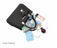 Luxury Plum Bow Sweet Messenger Crossbody Shoulder Bag