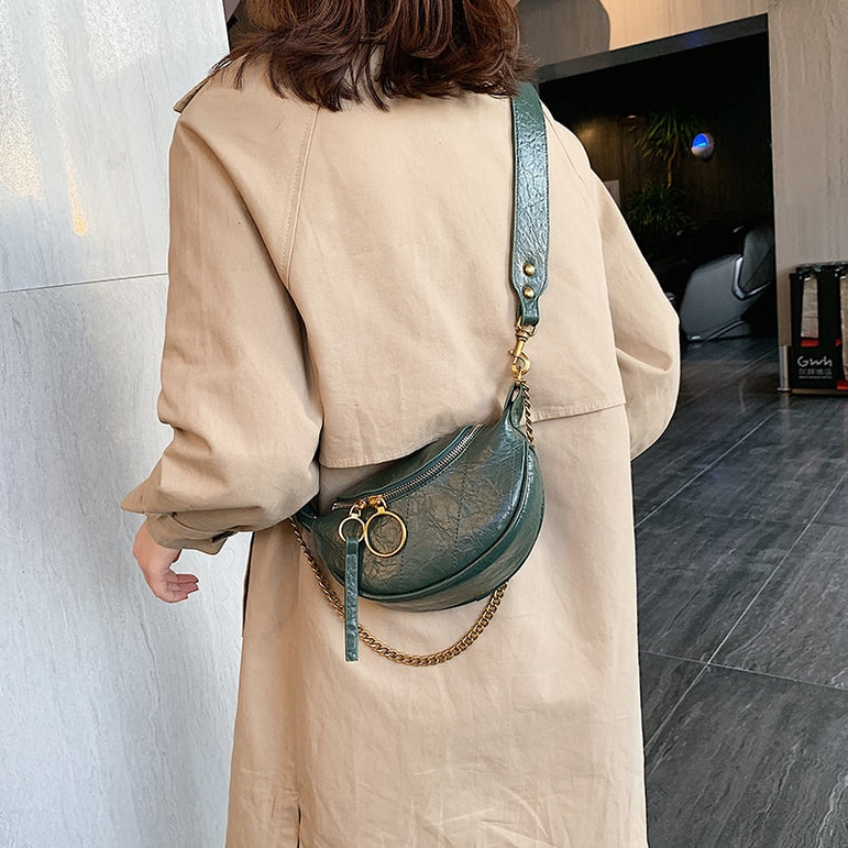 Leather Crossbody Shoulder Messenger Handbags