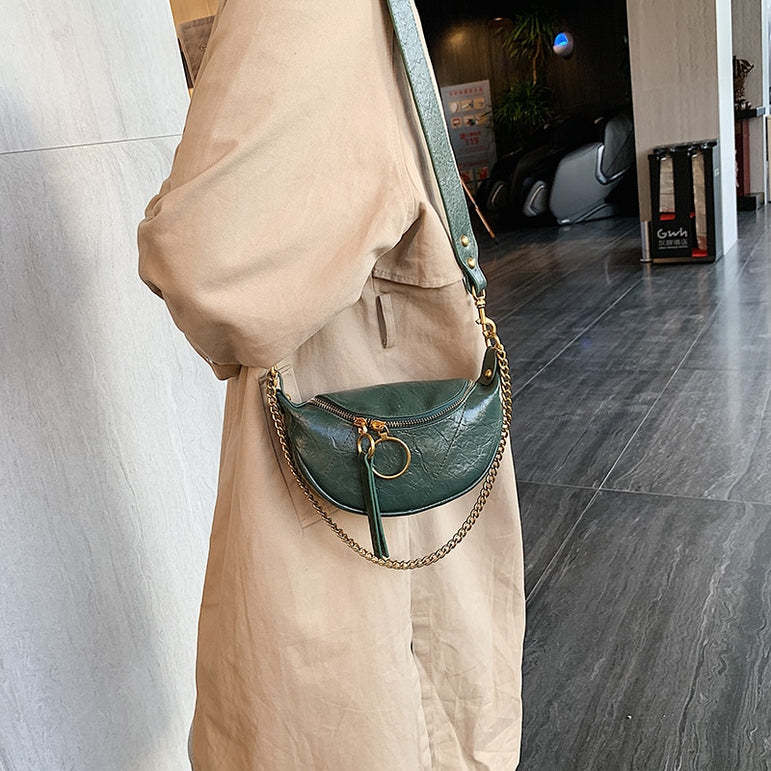 Leather Crossbody Shoulder Messenger Handbags