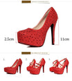 Crystal Bride Wedding Women Shoes