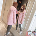 Casual Solid thick Warm Winter Women jacket