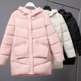 Casual Solid thick Warm Winter Women jacket