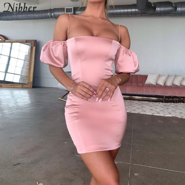 Lace up Bodycon Romance party Night Dress