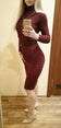 Slim Elastic Winter Sweater Knitted Long Dress