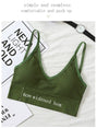 Running Gym Crop Top Backless Sports Bra