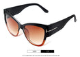 Oversized Frame Vintage Cat Eye Sunglasses