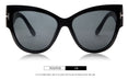 Oversized Frame Vintage Cat Eye Sunglasses