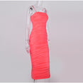 Elegant Ruched Party Night Dress