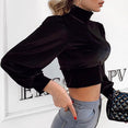 Leopard Sexy Hollow Out Backless Women Blouse