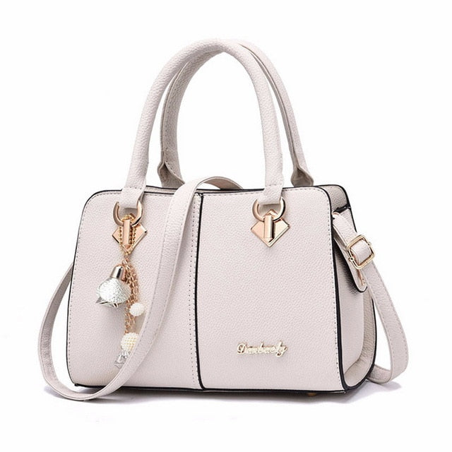 Luxury Plum Bow Sweet Messenger Crossbody Shoulder Bag