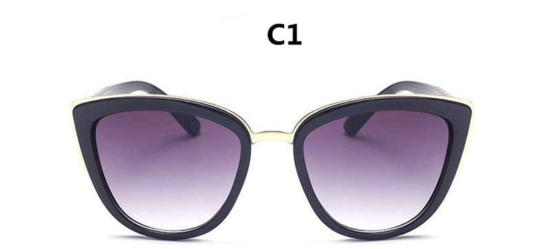 Luxury Brand Vintage Retro Cat eye Sunglasses