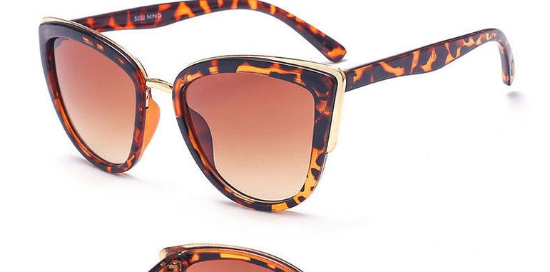 Luxury Brand Vintage Retro Cat eye Sunglasses