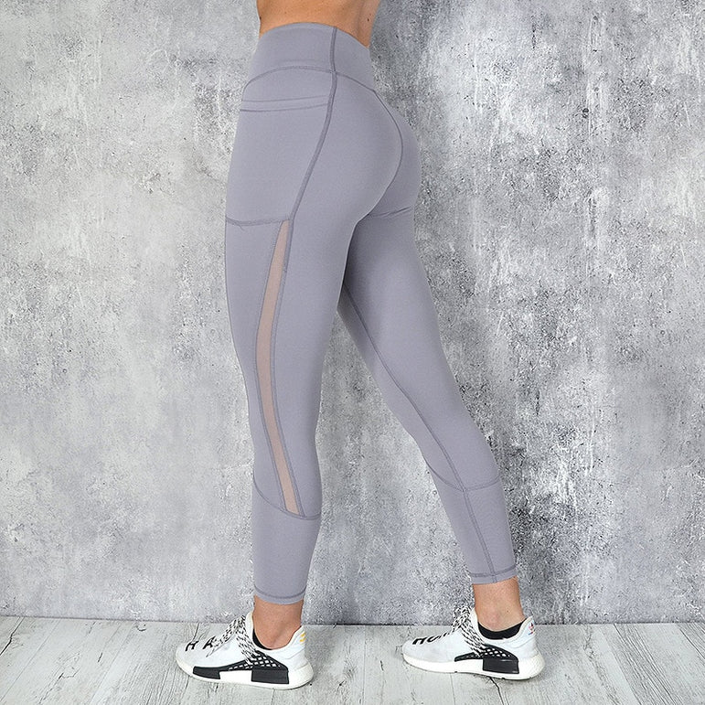 Mesh Splice Fitness Slim Yoga Leggings