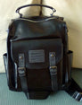 Leather Vintage Shoulder Mochila Backpack