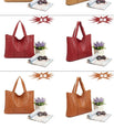 Leather Tote Genuine Shoulder Handbags