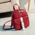 Cute Luxury Leather Mini Graceful Backpack