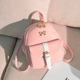 Cute Luxury Leather Mini Graceful Backpack