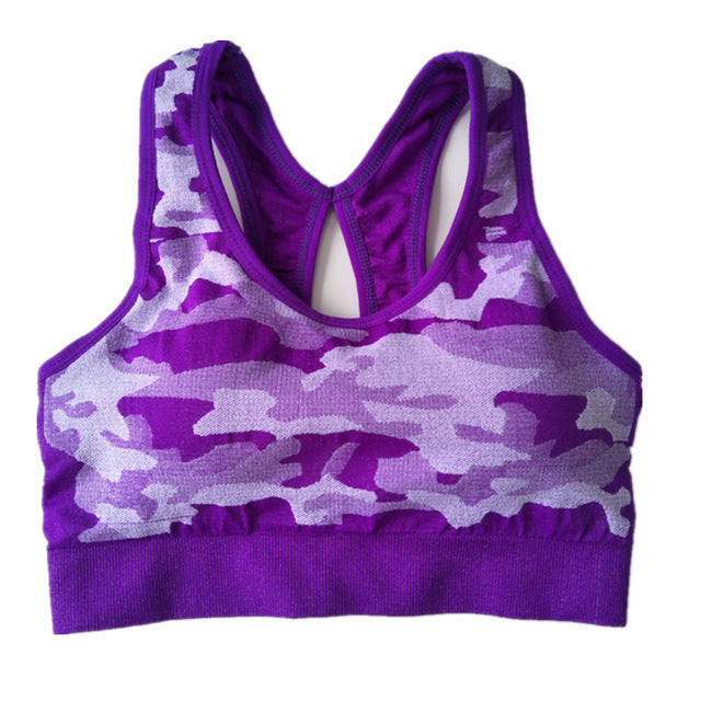 Push Up Seamless Padded Sports Bra