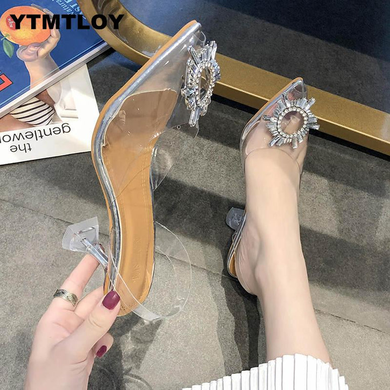 Luxury Sexy Pointed Toe Slip On Pumps