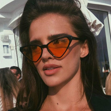 Cute Vintage Brand Cat Eye Sunglasses