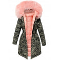 Loose Parka Fur Collar Cotton Padded Jackets