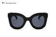 Leopard Cat Eye Oval Vintage Sunglasses