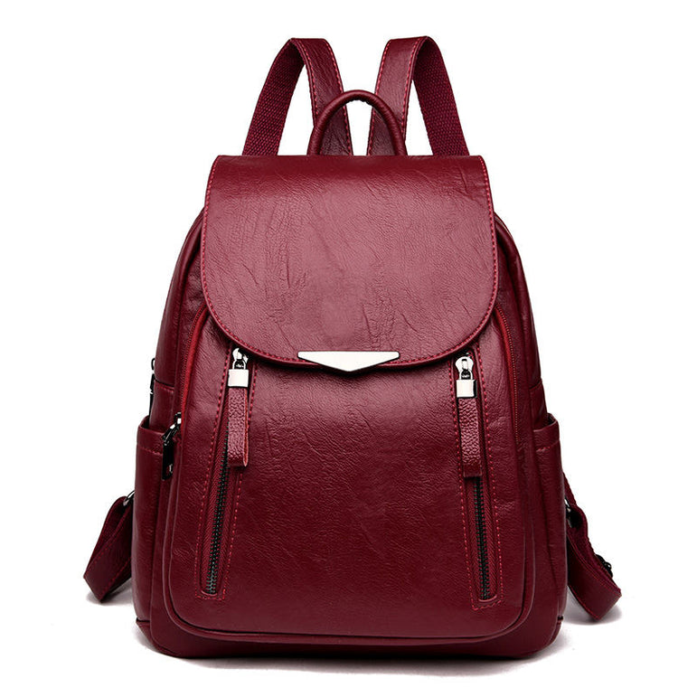 Leather New Women Backpack