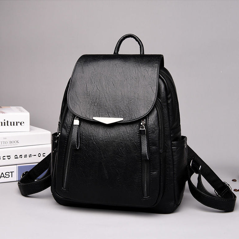 Leather New Women Backpack