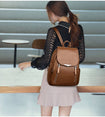 Leather New Women Backpack