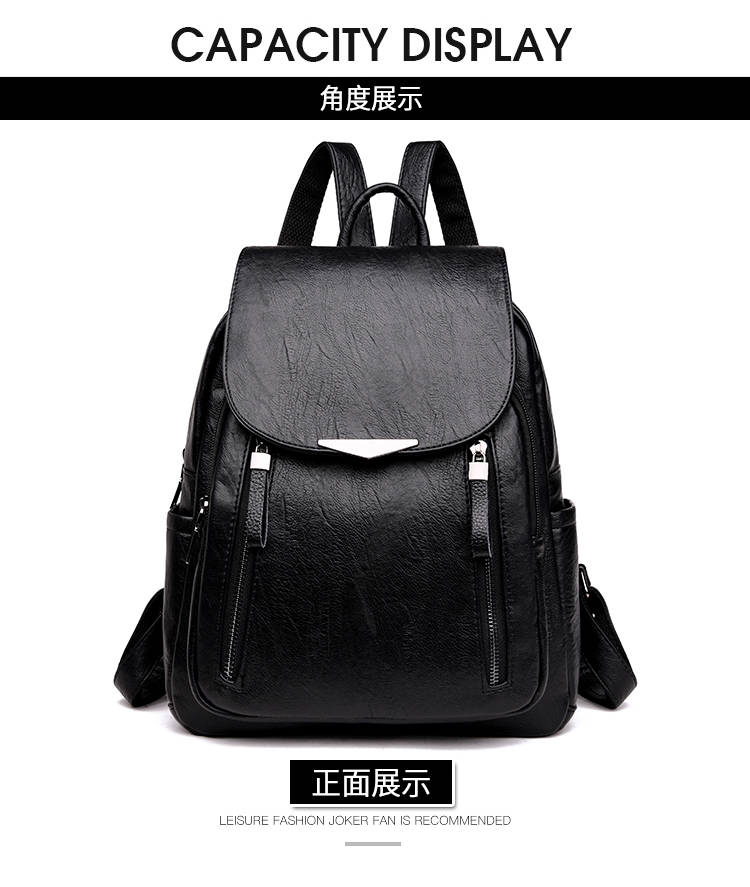 Leather New Women Backpack