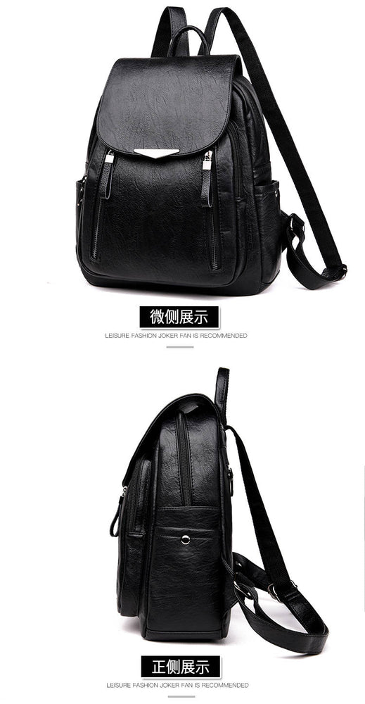 Leather New Women Backpack