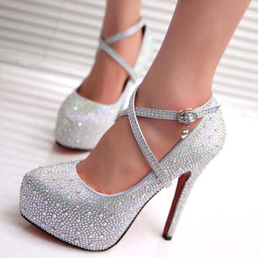 Crystal Bride Wedding Women Shoes